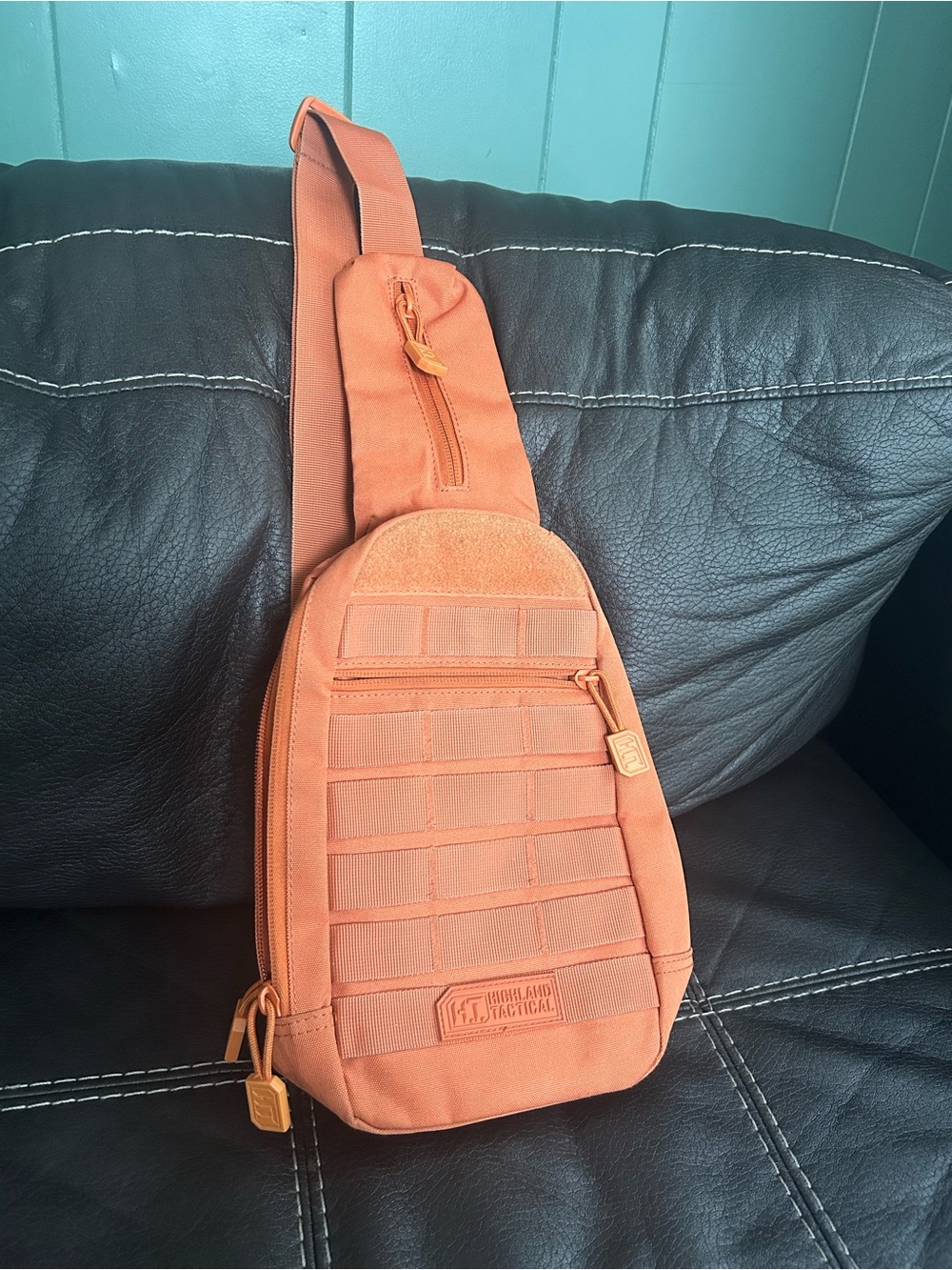Orange Highland Tactical Crossbody Sling Bag